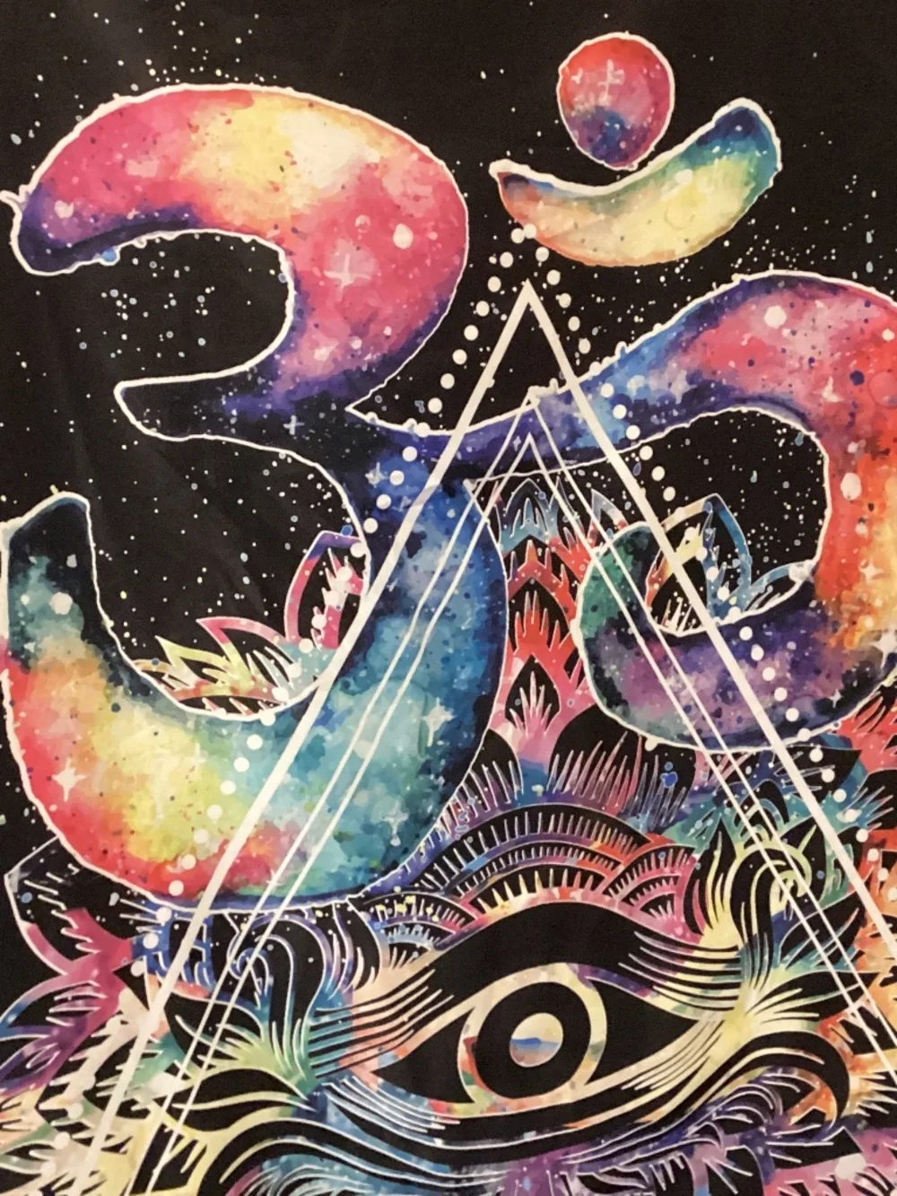 FIND BALANCE Wall Art Tapestry Hanging 1 sided